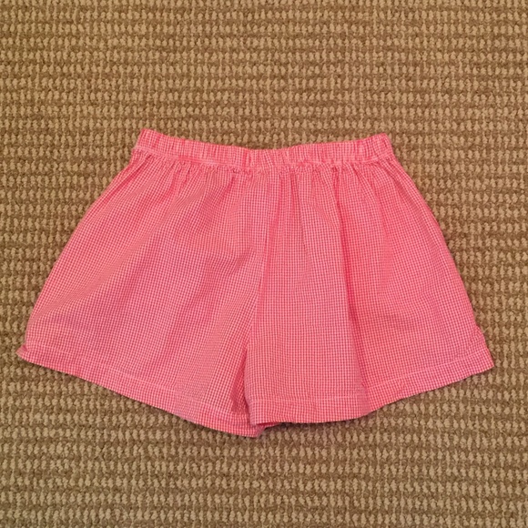 Fraternity Collection Gingham Drawstring Shorts S - Picture 5 of 5